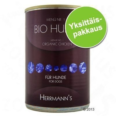 Herrmanns Menu 1 x 400 g - luomukalkkuna