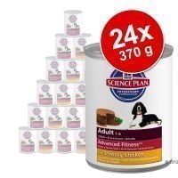 Hill's Canine -säästöpakkaus 24 x 370 g - Adult: 12 x naudanliha