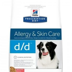 Hill's Prescription Diet Canine D / D Salmon & Rice 12kg
