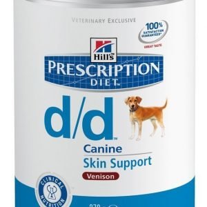 Hill's Prescription Diet Canine D / D Venison Burkmat 12x370g