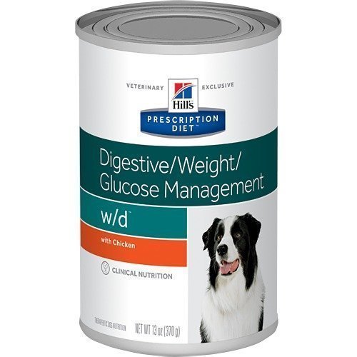 Hill's Prescription Diet Canine W / D Burkmat 12x370g