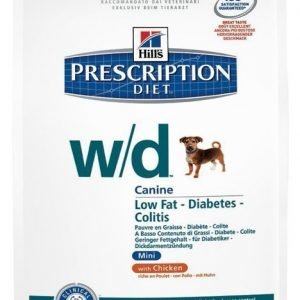 Hill's Prescription Diet Canine W / D Mini 1