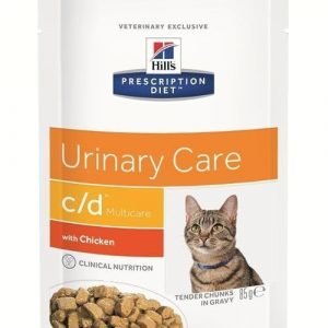 Hill's Prescription Diet Feline C / D Multicare Chicken 12x85g