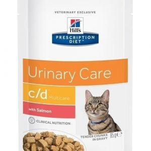 Hill's Prescription Diet Feline C / D Multicare Salmon 12x85g