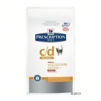 Hill's Prescription Diet Feline - C/D Chicken & Rice - säästöpakkaus: 2 x 10 kg
