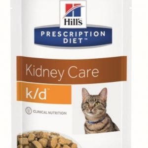 Hill's Prescription Diet Feline K / D Beef 12x85g Pouch