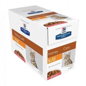 Hill's Prescription Diet Feline K / D Salmon 12x85g