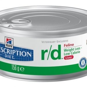 Hill's Prescription Diet Feline R / D Finhackad Burkmat 24x156g