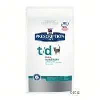 Hill's Prescription Diet Feline - T/D - säästöpakkaus: 2 x 5 kg