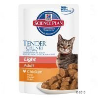 Hill's SP Adult Light 6 x 85 g - Chicken