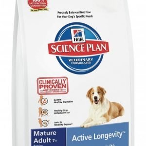 Hill's Science Plan Canine Mature Adult 7+ Active Longevity Lamb & Rice 12kg