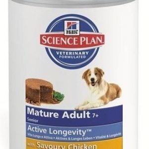 Hill's Science Plan Canine Mature Adult 7+ Chicken Burkmat 12x370 G