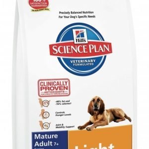 Hill's Science Plan Canine Mature Adult 7+ Light 12kg