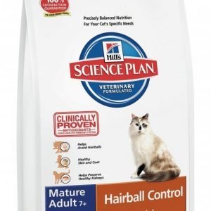 Hill's Science Plan Feline Hairball Control Mature / Senior 5 Kg