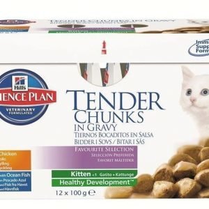 Hill's Science Plan Feline Kitten Multipack 12x85g