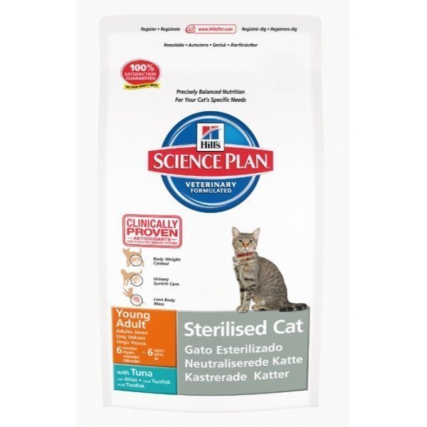 Hill's Science Plan Feline Young Adult Sterilised Tuna 8kg