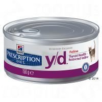 Hill´s Prescription Diet Feline Y/D - 6 x 156 g