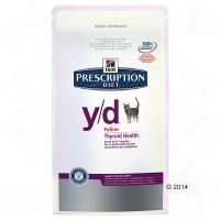 Hill´s Prescription Diet Feline Y/D - säästöpakkaus: 2 x 5 kg