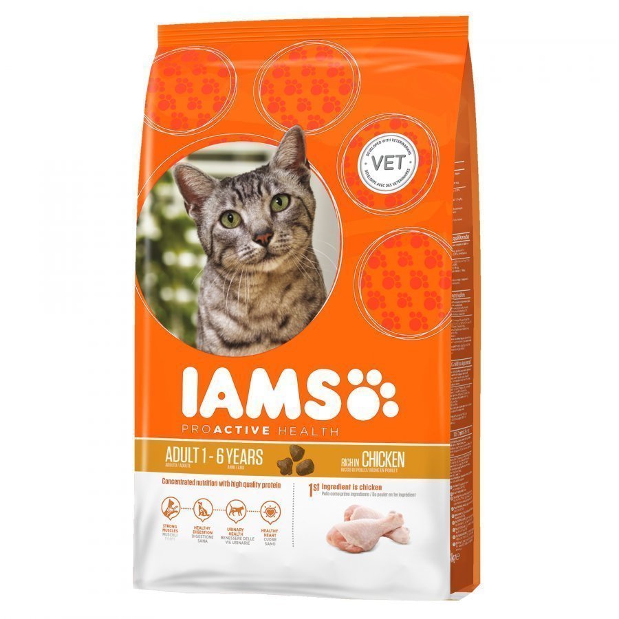 Iams Cat Adult Chicken 10kg