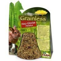 JR Farm Grainless Hay Bell Hibiscus - säästöpakkaus: 2 x 1 kpl