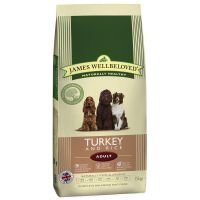 James Wellbeloved Adult Turkey & Rice - säästöpakkaus: 2 x 15 kg