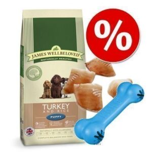 James Wellbeloved Puppy -pentupaketti - Puppy Turkey & Rice