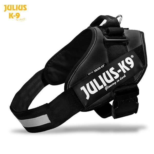 Julius K9 Idc Powerharness Musta