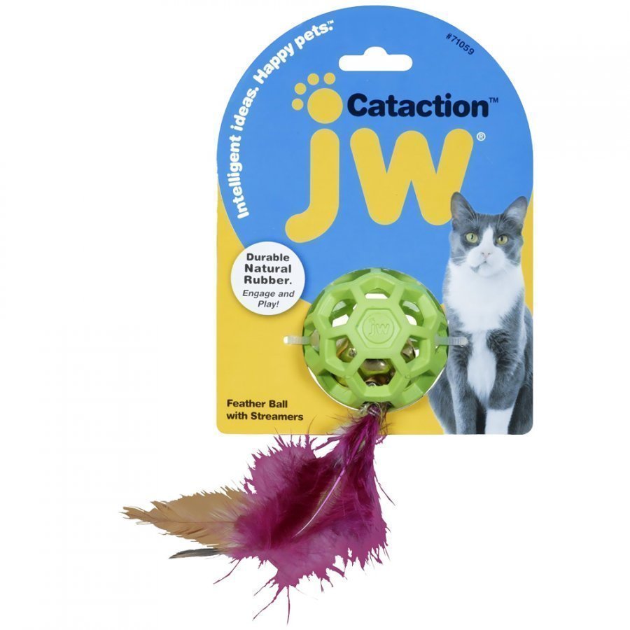 Jw Cataction Feather Ball 12 St