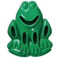 KONG Quest Critter Frog - L: P 15 x L 3 x K 4 cm