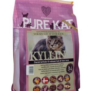 Kingsmoor Pure Suuret Kissarodut 3 Kg