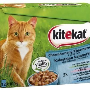 Kitekat Kalastajan Kalaherkut 12 X 100 G Kissanruoka