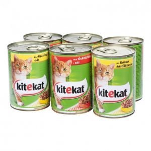 Kitekat Kissanruoka 6x400g Tölkkilajitelma