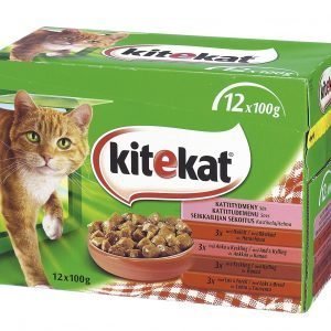 Kitekat Seikkailijan Sekoitus 12 X 100 G Kissanruoka