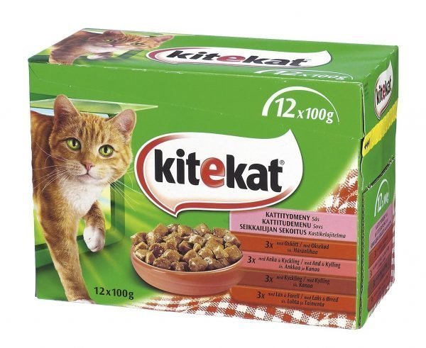 Kitekat Seikkailijan Sekoitus 12 X 100 G Kissanruoka