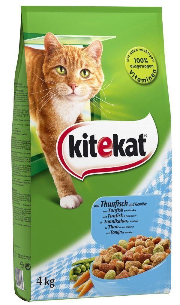 Kitekat Tonnikalaa Ja Kasviksia 4 Kg Kissan Ruoka