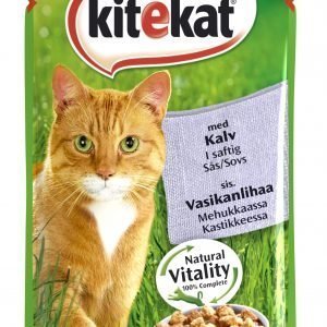 Kitekat Vasikka Kastikkeessa 100 G Kissan Annospakkaus