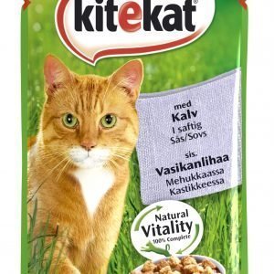 Kitekat Vasikka Kastikkeessa 100 G Kissan Annospakkaus