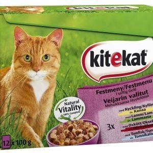 Kitekat Veijarin Valitut 12 X 100 G Kissanruoka