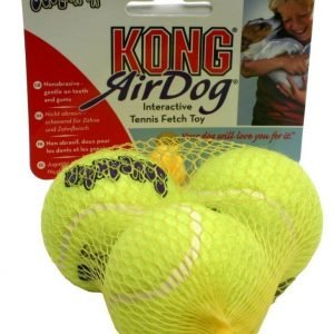 Kong Air Squeaker Tennispallo Small 3 Kpl Pakkaus