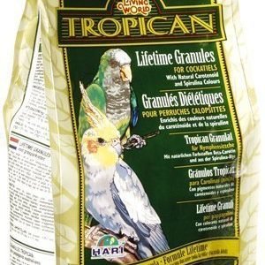 Living World Tropican Lifetime Granules Undulaatti 9 Kg