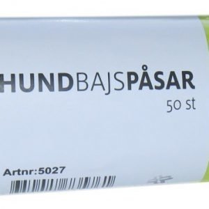 Lupus Kakkapussit Lime 50 Kpl