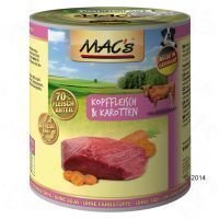 MAC's Adult 6 x 800 g - päänahka & porkkana