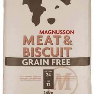 Magnusson Dog Adult Grain Free Meat & Biscuit 14kg