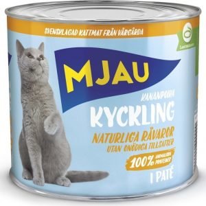 Mjau Paté Med Kyckling 12x635g