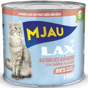 Mjau Paté Med Lax 12x635g