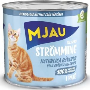 Mjau Paté Med Strömming 12x635g