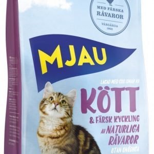 Mjau Torrfoder Köttsmak 3