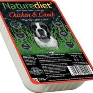 Naturediet Chicken & Lamb 18x390 Gram