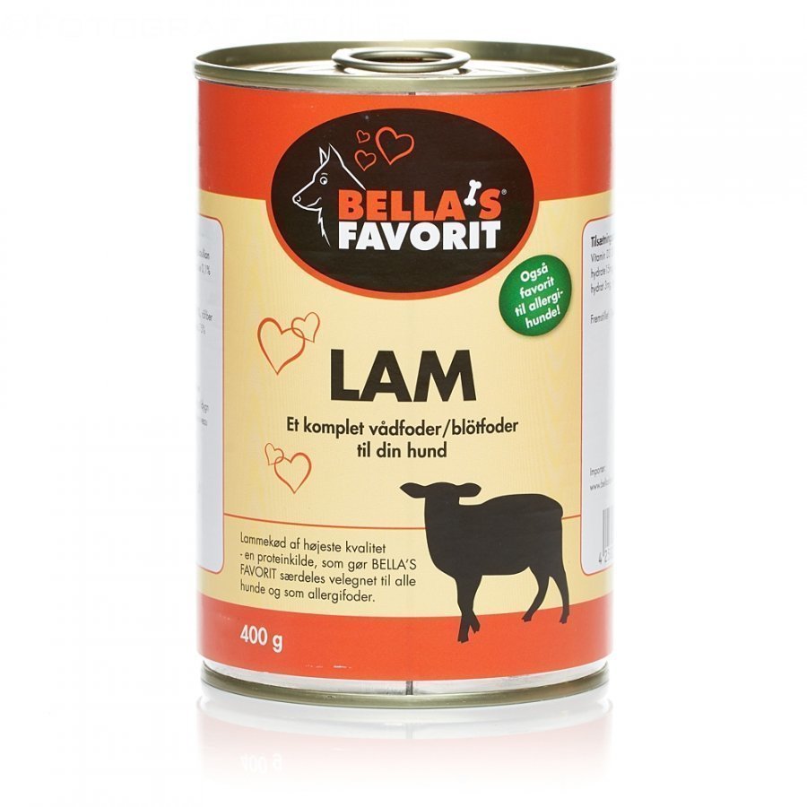 Nature's Peak Bellas Favorit Dog Lamb 6x400g