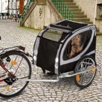 No Limit Doggy Liner Paris de Luxe -peräkärry polkupyörään - P 148 x L 90 x K 88 cm